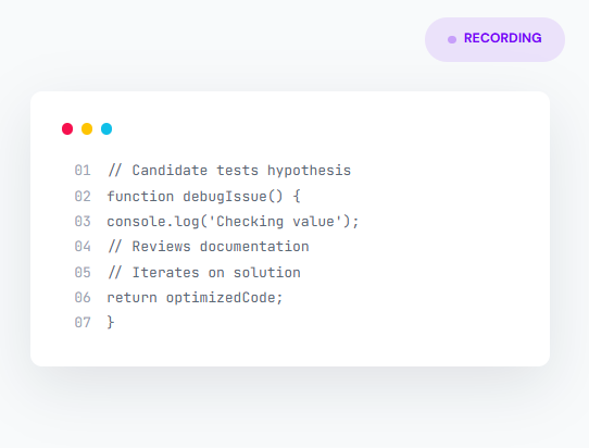 Complete process transparency